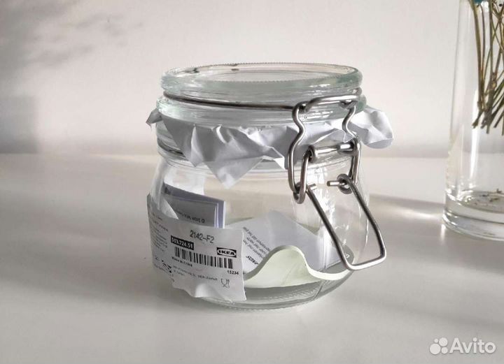 Банки стеклянные IKEA новые 500 мл икеа