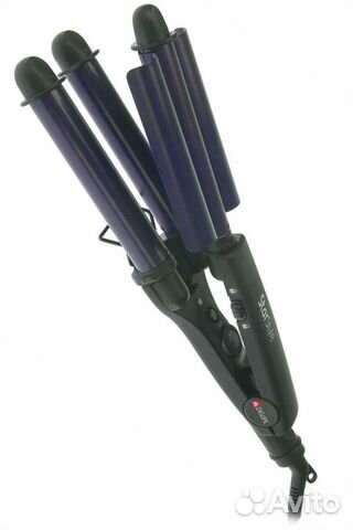 Плойка для волос тройная Dewal Star Style 03-020