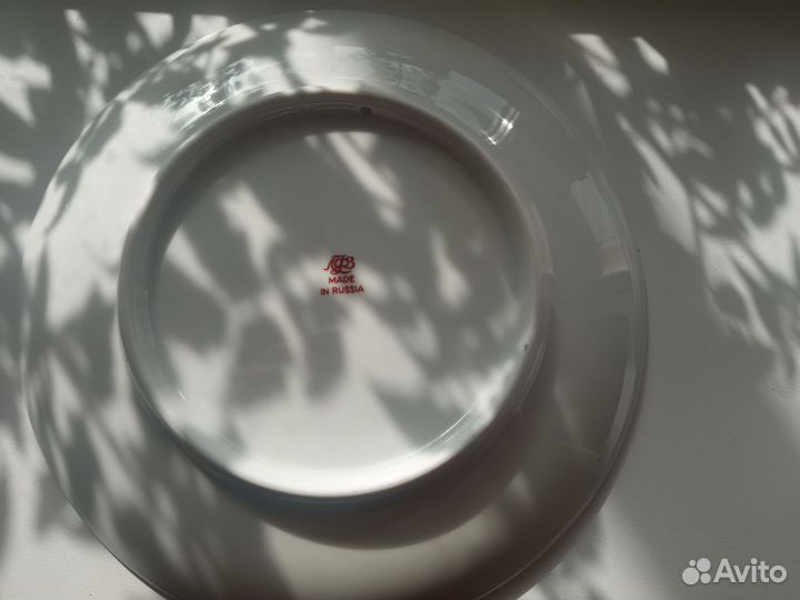 Тарелки лфз фарфор СССР