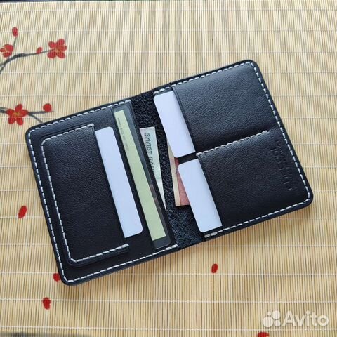 Обложка для автодокументов из кожи