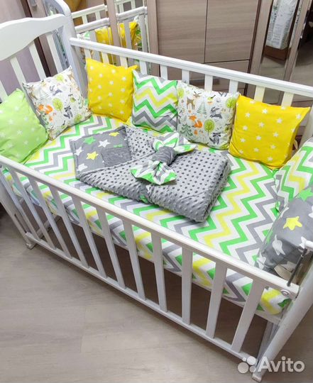 Комплект в кроватку новорождённому