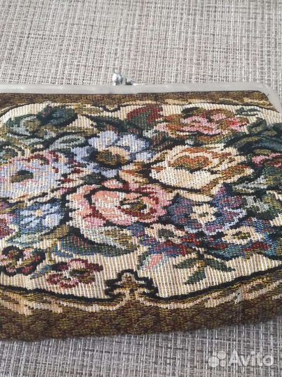 Винтажная косметичка, сумка, клатч, времен СССР