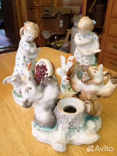 Фарфоровые статуэтки 50-х годов СССР