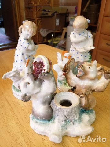 Фарфоровые статуэтки 50-х годов СССР