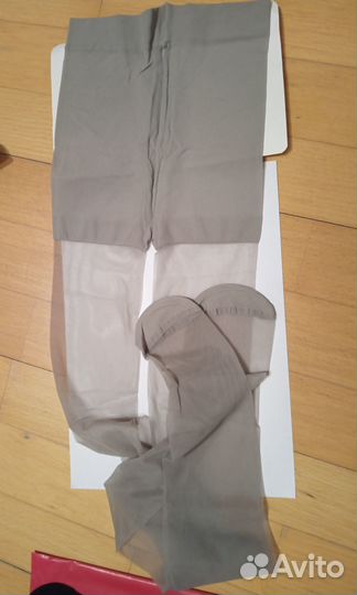 Серые и черные тонкие колготы новые