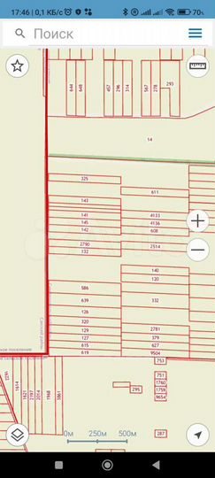 Участок 9,6 сот. (СНТ, ДНП)