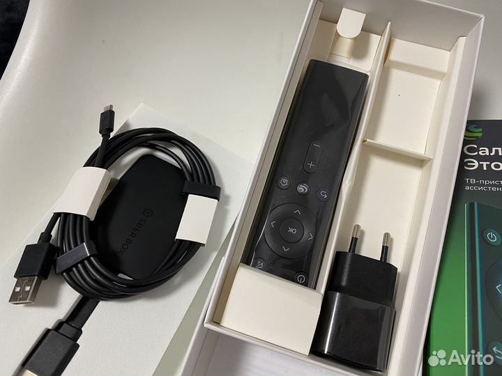 Сбербокс 4К тв приставка sberbox