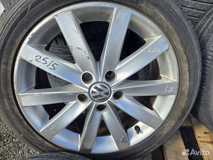 Колеса в сборе R17 volkswagen 5K0601025