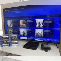 Sony playstation 4 slim + 400 игр