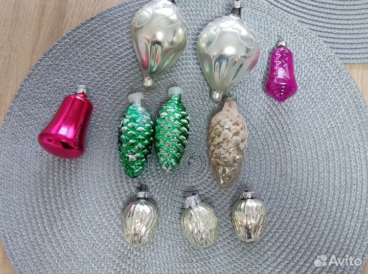 Елочные игрушки СССР