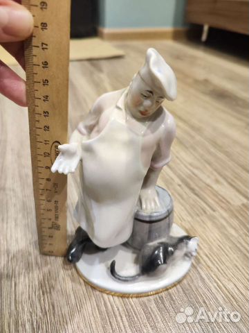 Статуэтка фарфор Повар лфз