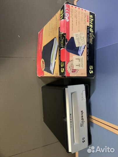 Новый уничтожитель бумаг Шредер HSM Shredstar S5