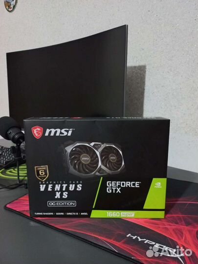 GTX 1660super Msi Ventus 6G