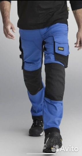 Рабочие брюки без навесных карманов