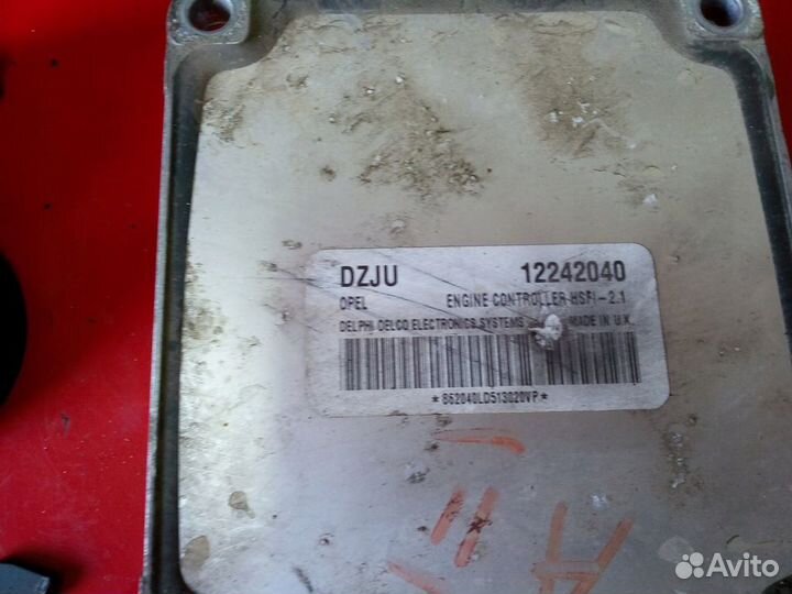 Эбу мозги Opel astra\zafira\vectra 12242040