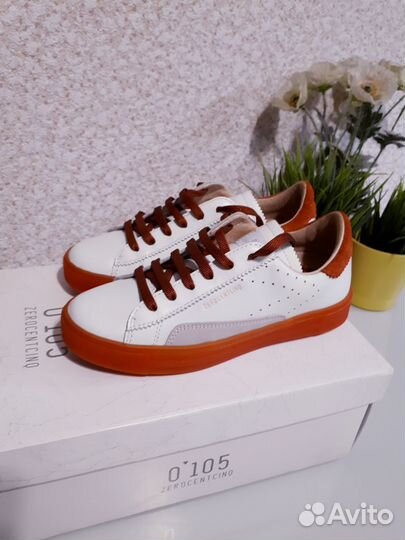 Кроссовки Кеды женские натаральная кожа новые