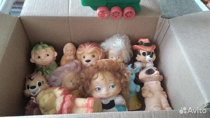 Игрушки СССР резиновые и пластик