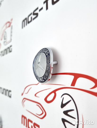 Заглушка в решетку радиатора Mercedes S-class W221