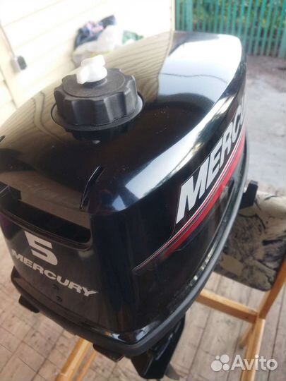 Мотор подвесной лодочный Mercury 5 двухтактный