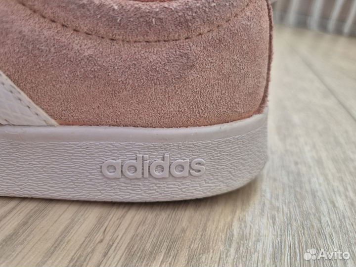 Кеды женские Adidas VL Court 2.0 розовые