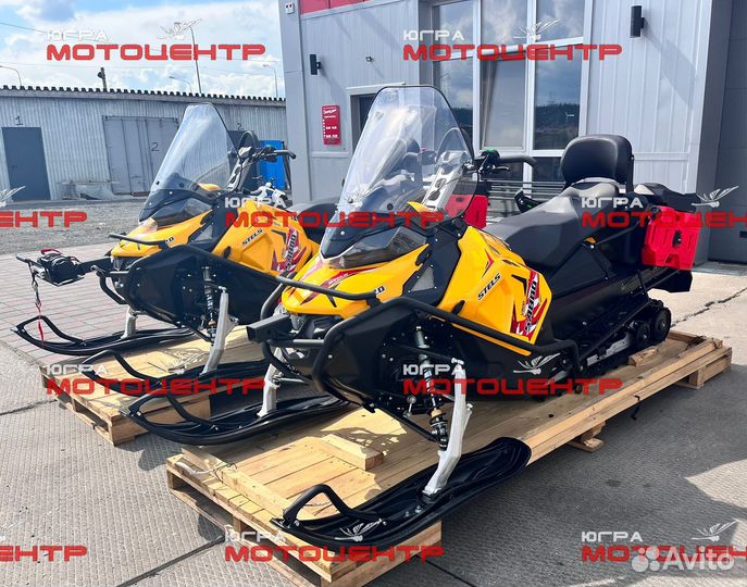Снегоход stels витязь 800 (белый)