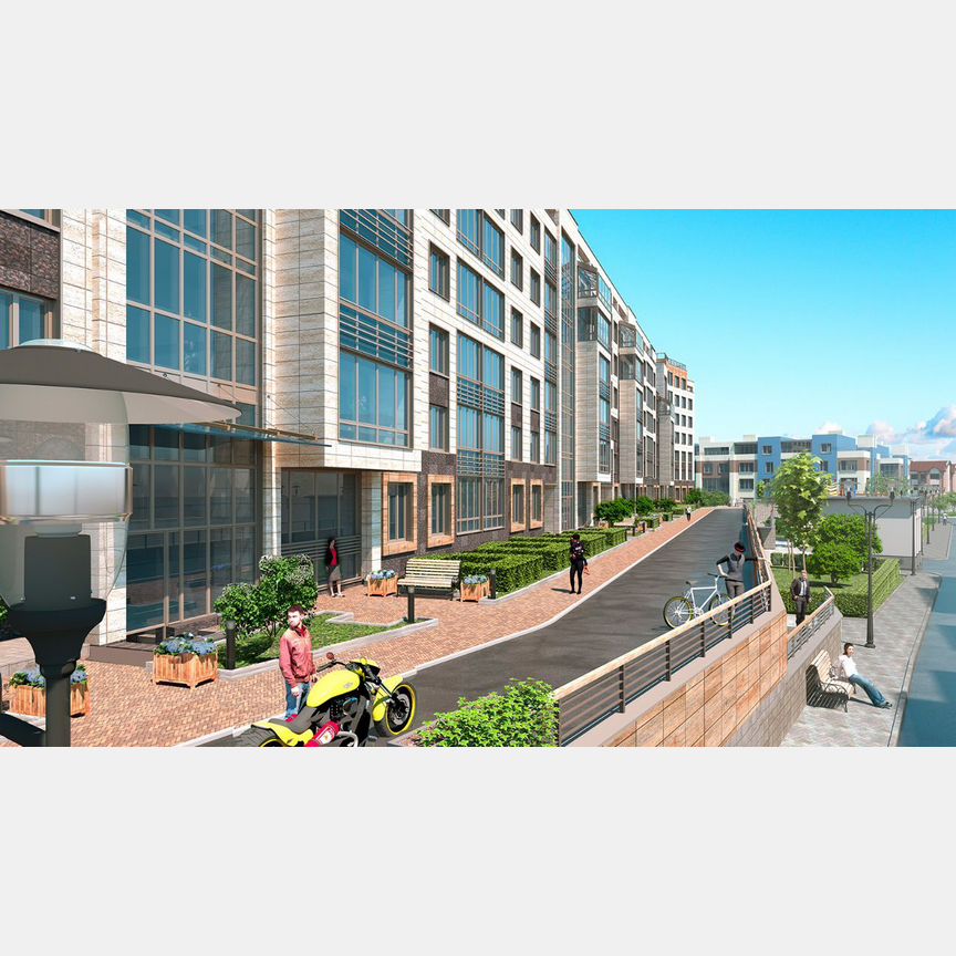 2-к. квартира, 64,7 м², 2/7 эт.