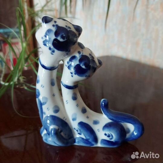Кошки-Гжель
