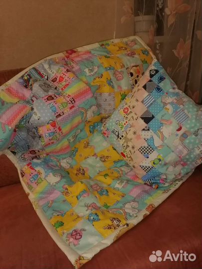 Детское приданое Одеяло подушка коляску кроватку