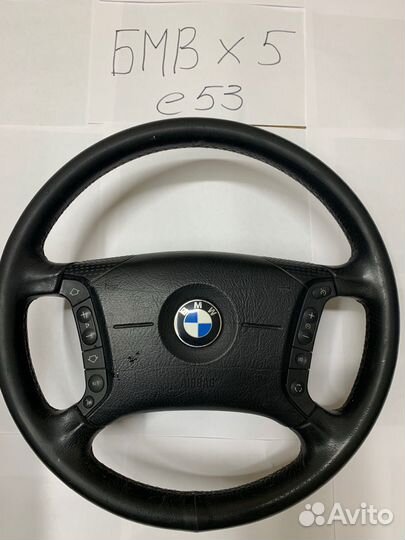 Рулевое колесо (руль) BMW X5 E53 3.0 2002
