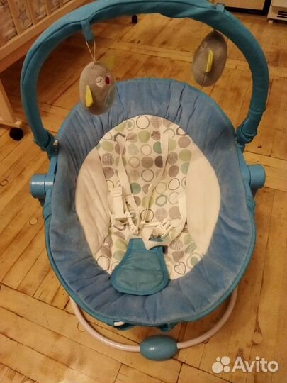 Электрокачель+шезлонг 2 в 1