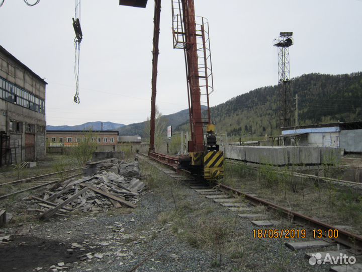 Кран козловой ккс 10 c подкрановыми путями