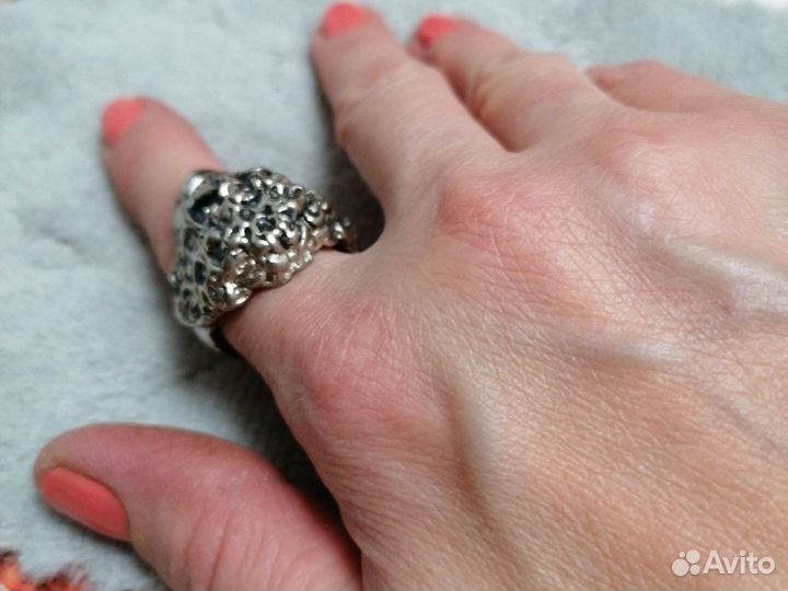 Кольцо металлическое мужское