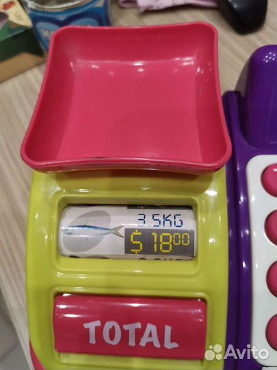 Детская касса игра, как в магазине