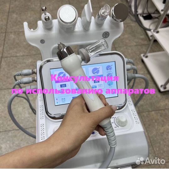 Косметологический аппарат гидропилинга h2o2 6 в1