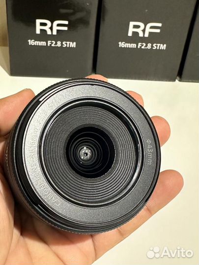 Canon RF 16mm F2.8 STM