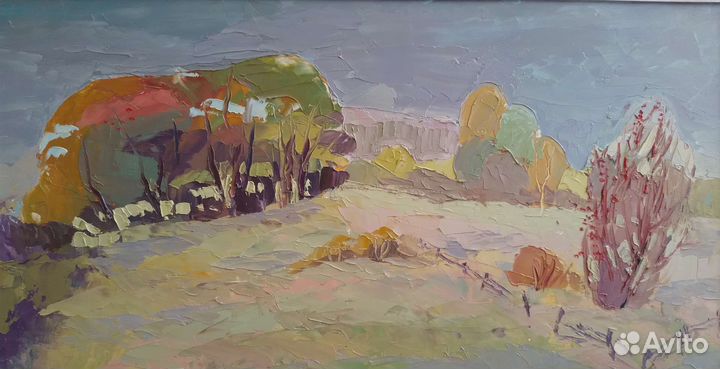 Картина маслом пейзаж