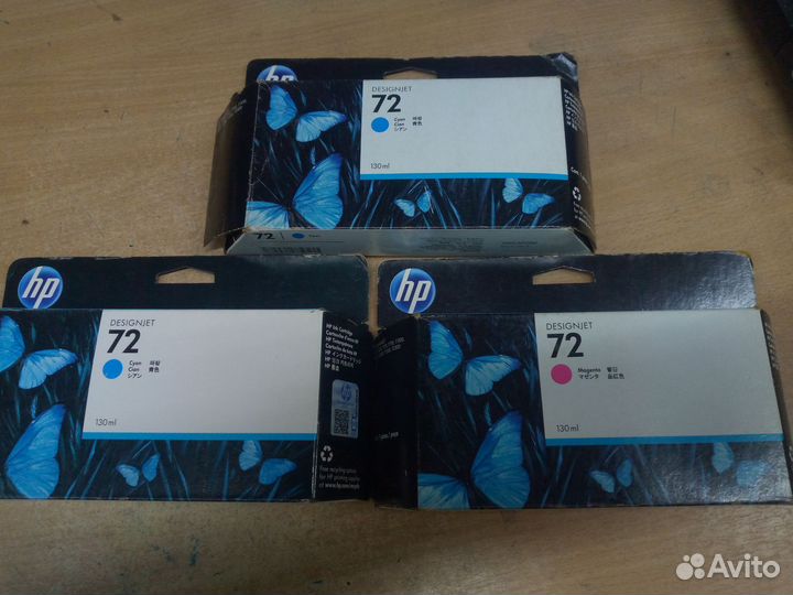 Картридж для HP 72 струйный