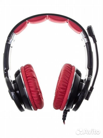 Наушники с микрофоном Оклик RED WAR (новые)