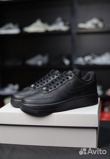 Кроссовки Nike Air Force Low 1’ 07 Black