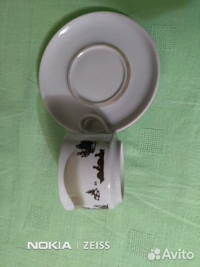 Кофейная пара фарфор