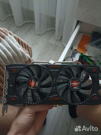 Видеокарта Radeon rx580 8gb