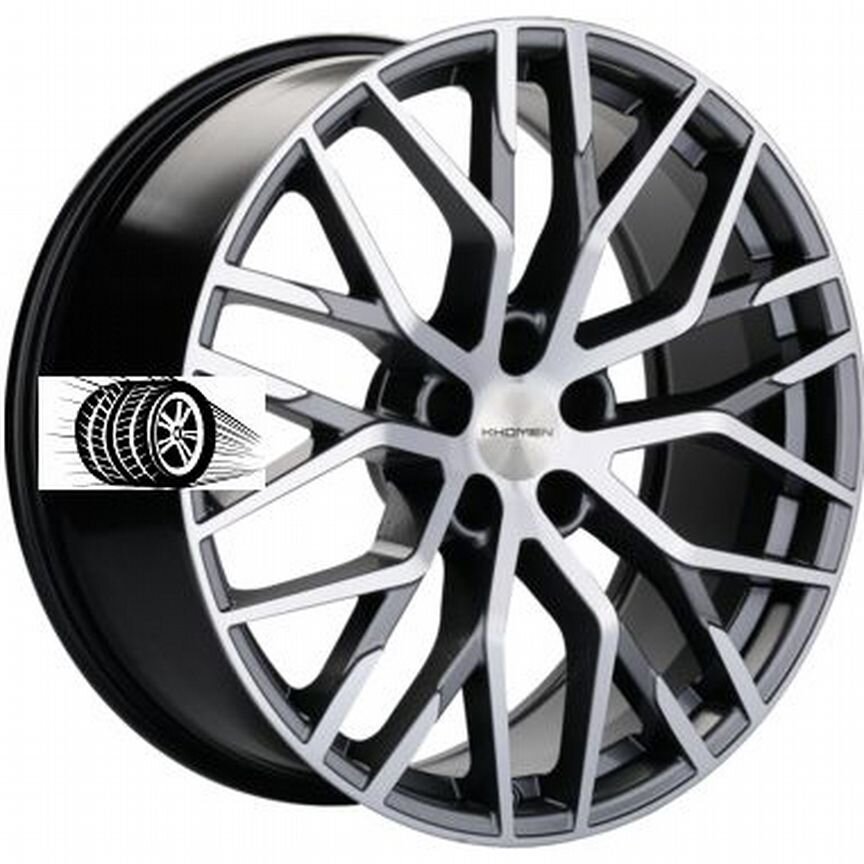 Литые диски Khomen Wheels 8.5×R20 5×108