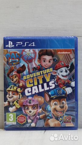 Щенячий Патруль Город Приключений Зовёт Sony Ps4