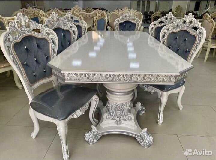 Столы и Стулья из Массива Дерева Новое v65