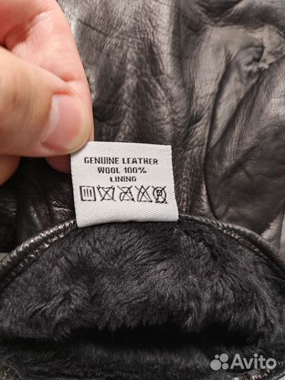 Мужские кожанные перчатки Ritter, 10 размер