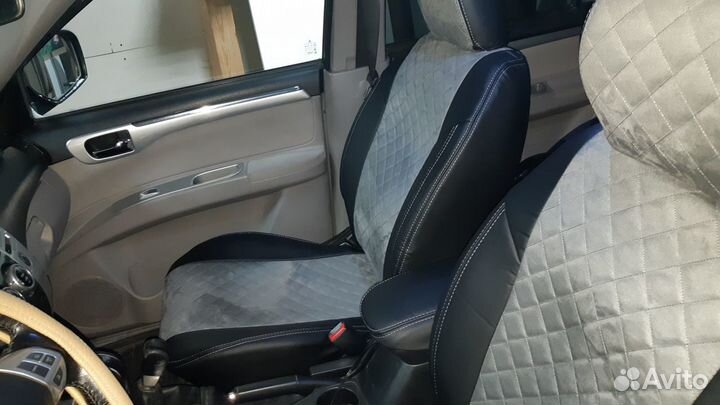 Автомобильные чехлы из алькантары