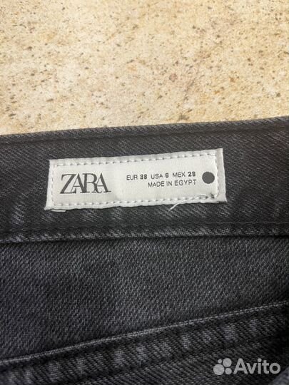 Новые джинсы zara 38