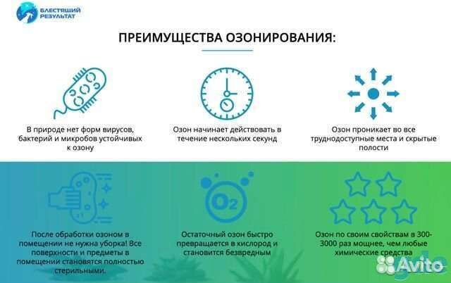 Озонирование авто