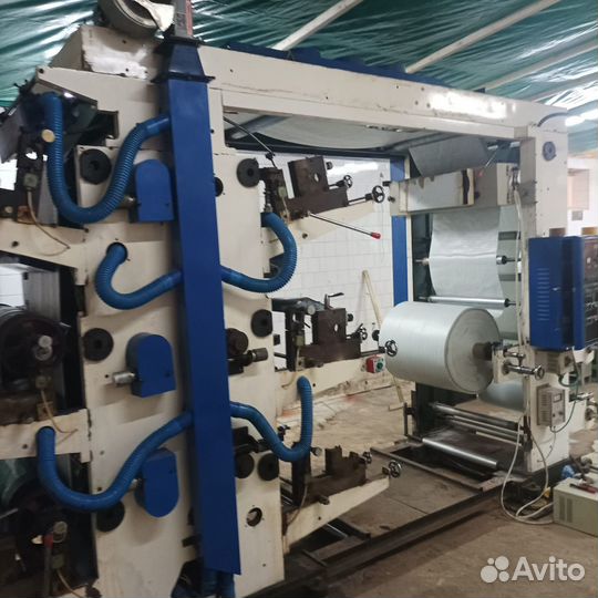 Шестицветная флексографическая машина YT-6-600