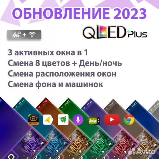 Магнитола 2K KIA Sportage 4 рест